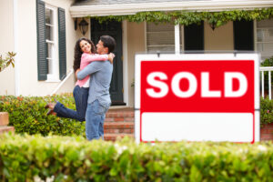 new homeowners buying a home